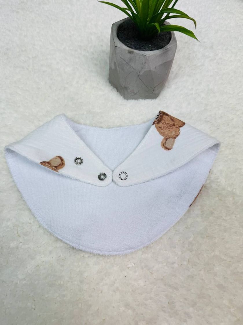 ❤ Слюнявчик, нагрудник мусліновий, непромакаючий. Принт - Ведмедики сидячі (#44354836) ✓ Anna Konvert