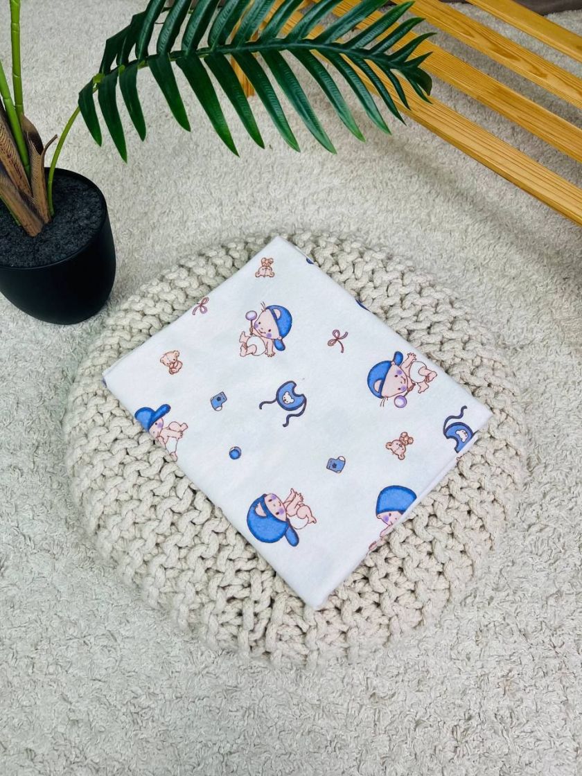 ❤ Пелюшки байкові 90*105см. Принт - Хлопчик з пляшечкою (#50751870) ✓ Anna Konvert