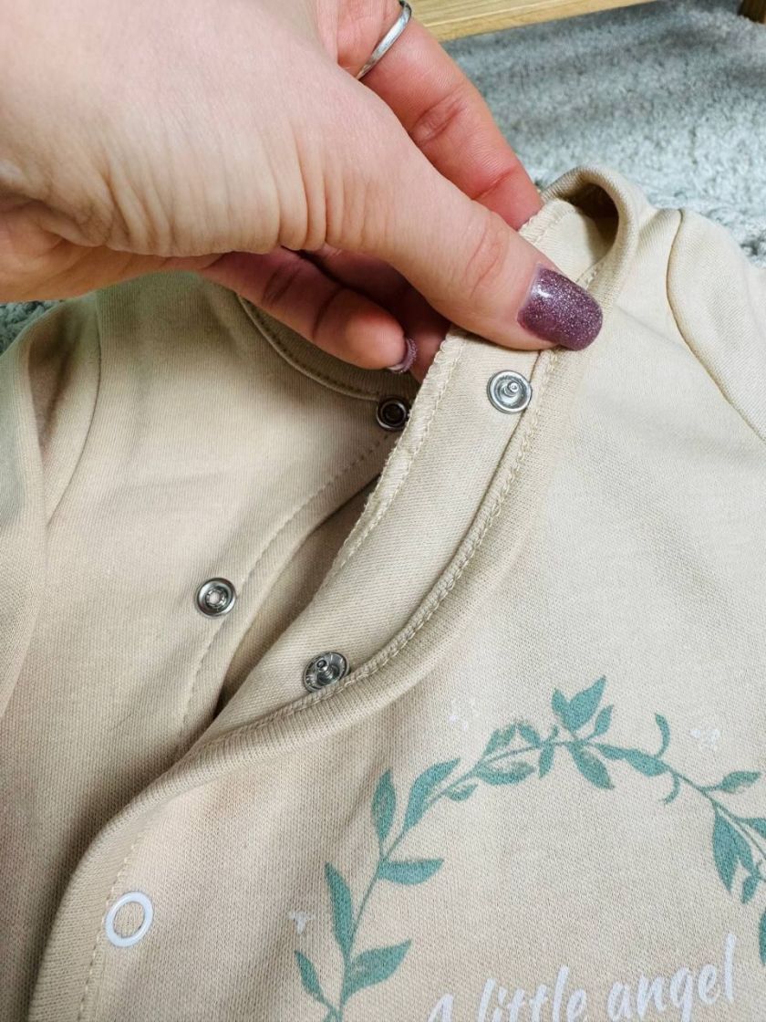 ❤ Чоловічок ясельний інтерлок, 56-62см. Колір - Пісочний (#4829960274575) ✓ Anna Konvert