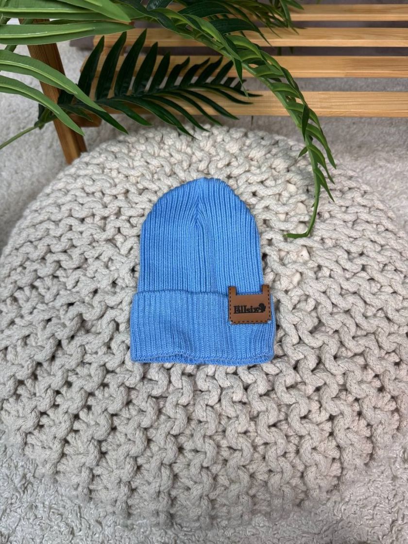 ❤ Шапка демісезонна. Колір - Блакитний. Розмір - 0-6 міс (#25059371) ✓ Anna Konvert