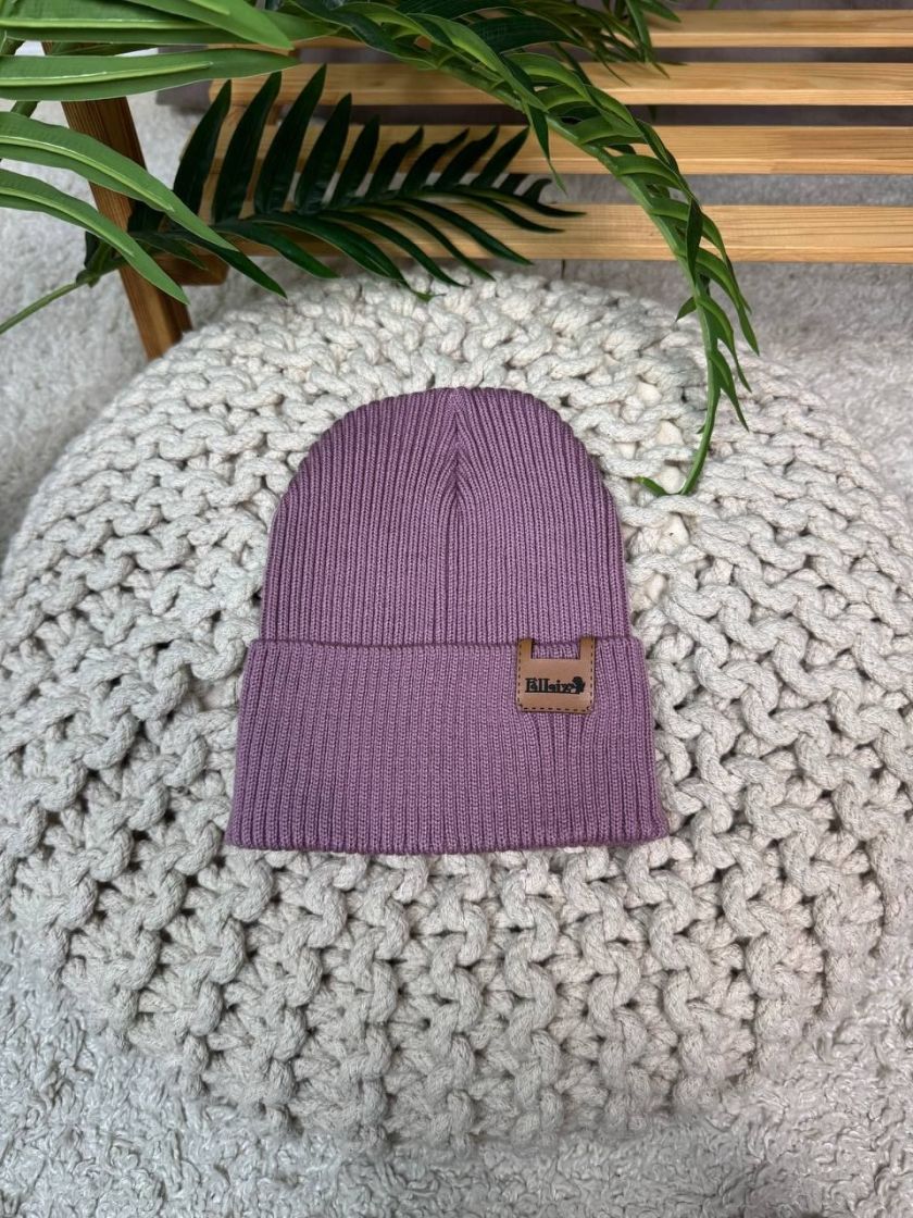 ❤ Шапка демісезонна. Колір - Пильна троянда. Розмір - 1-3 роки (#1405174) ✓ Anna Konvert