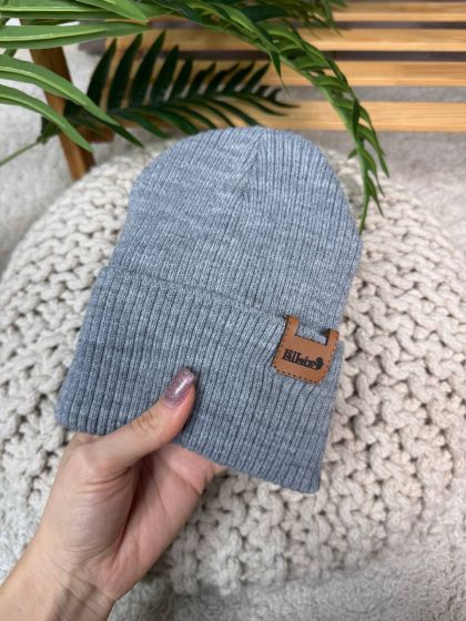 ❤ Шапка демісезонна. Колір - Сірий. Розмір - 1-3 роки (#78135150) ✓ Anna Konvert 2