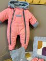❤ Демісезонний комбінезон "Міні", з шапкою та рукавицями. Колір - Рожевий. Розмір - 0-3 (#76208337) ✓ Anna Konvert