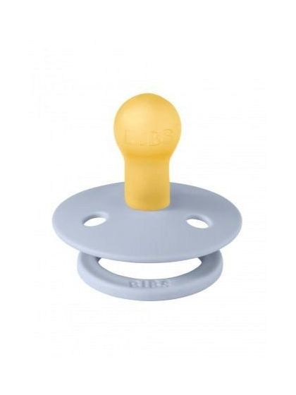 ❤ Соска пустушка BIBS Colour Latex Round (кругла). Колір - Dusty Blue. Розмір - 0-6 міс (#100304) ✓ Anna Konvert 2