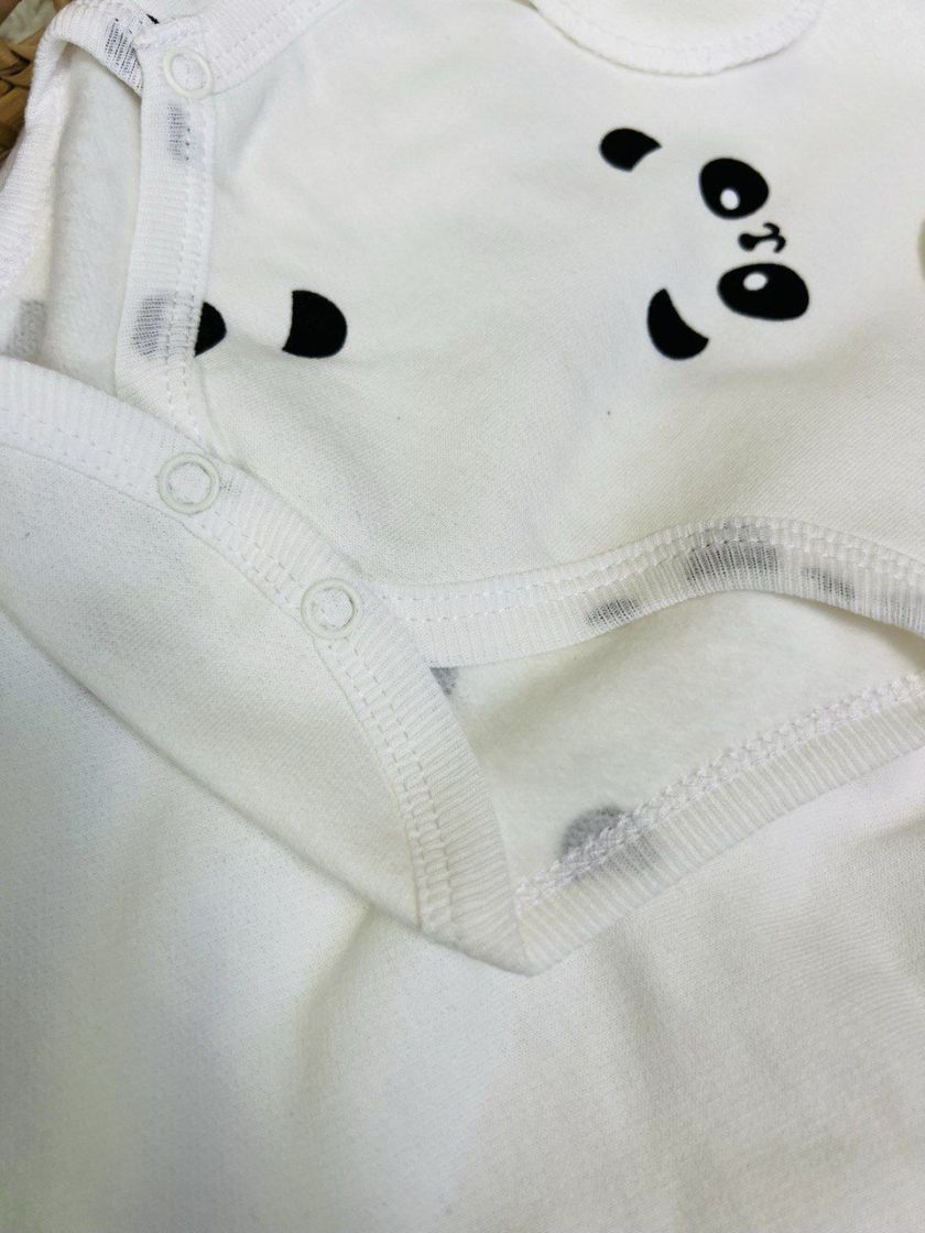 ❤ Комплект 3ка з боді, байка 56р. Принт - Панди контур (#58482180) ✓ Anna Konvert