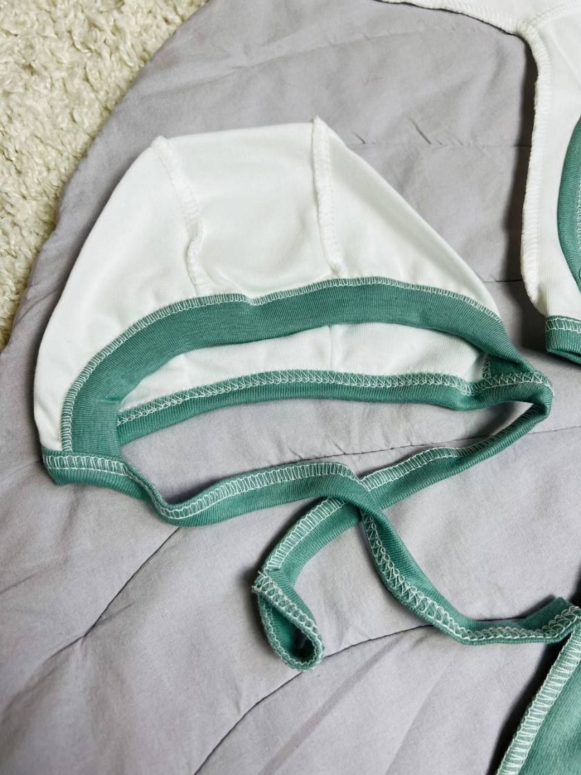 ❤ Комплект 3ка з сорочкою інтерлок "Кантик", 56см. Колір - Фісташковий (#4880539) ✓ Anna Konvert