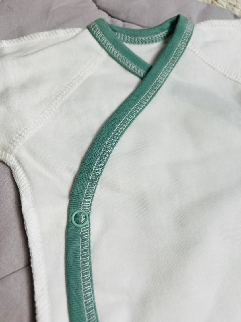 ❤ Комплект 3ка з сорочкою інтерлок "Кантик", 56см. Колір - Фісташковий (#4880539) ✓ Anna Konvert