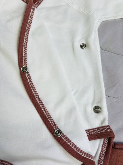 ❤ Комплект 3ка з боді Кантик. Колір - Шоколадний. Розмір - 56см (#65656936) ✓ Anna Konvert 2