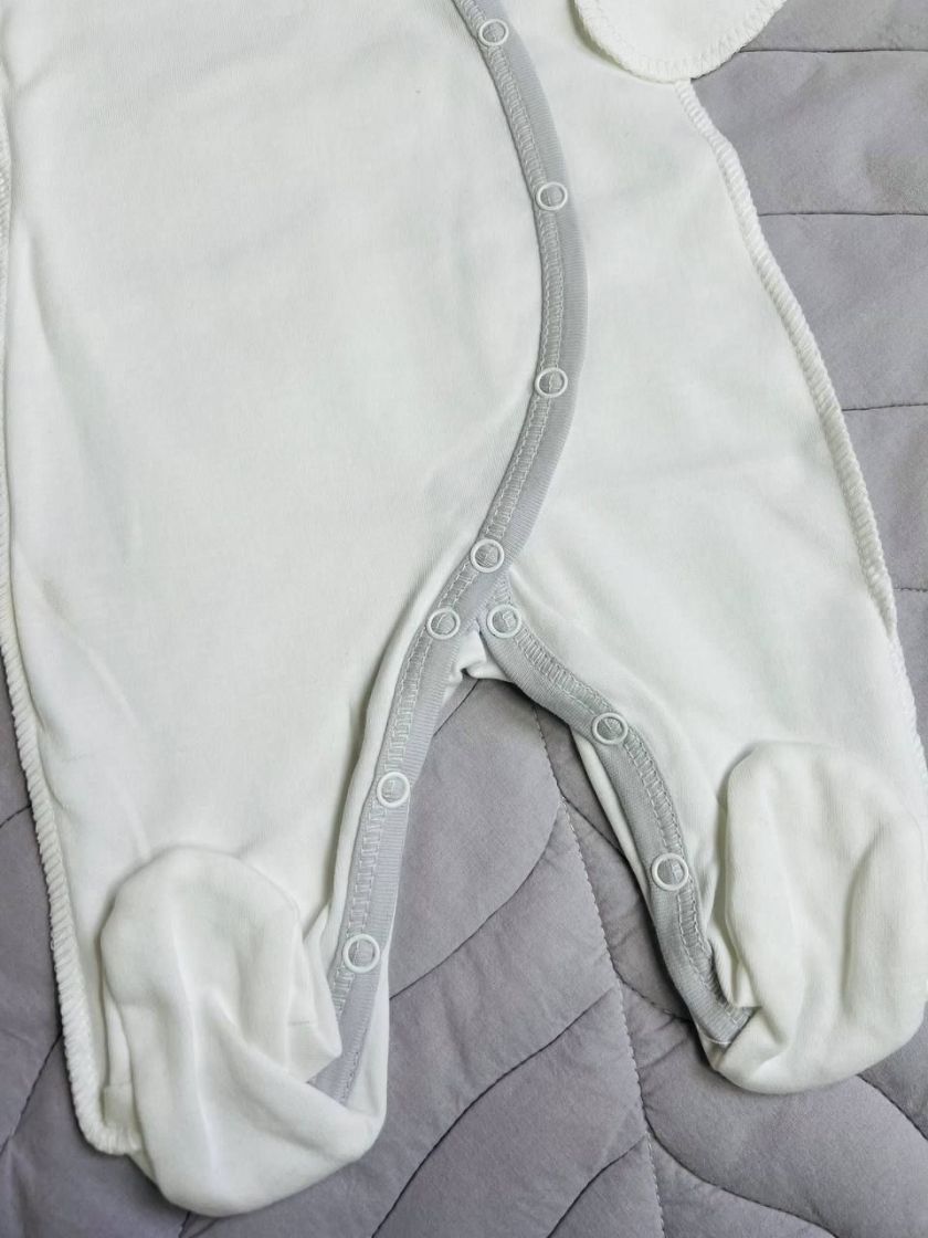 ❤ Чоловічок з шапочкою інтерлок Кантик. Колір - Сірий. Розмір - 56см (#78288084) ✓ Anna Konvert