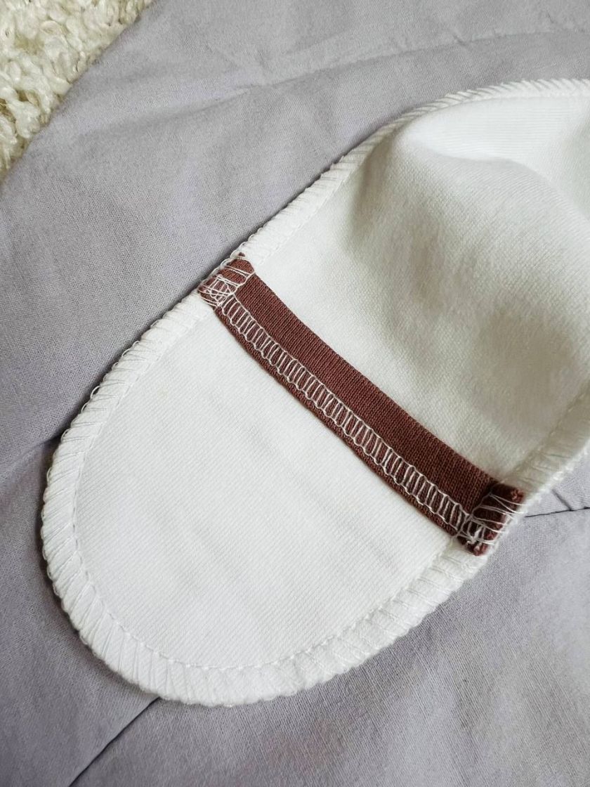 ❤ Чоловічок з шапочкою інтерлок Кантик. Колір - Шоколадний. Розмір - 56см (#7122124) ✓ Anna Konvert