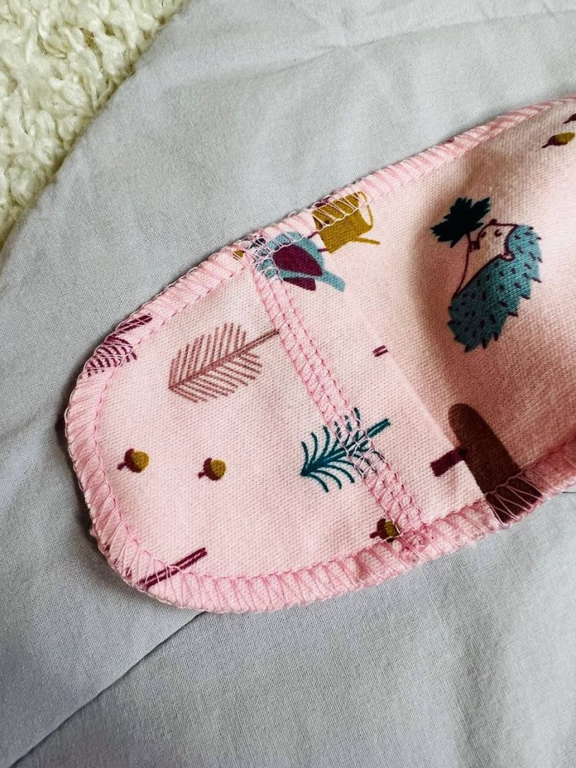 ❤ Чоловічок з шапочкою інтерлок Кантик. Колір - Ялинка рожева. Розмір - 56см (#18072105) ✓ Anna Konvert