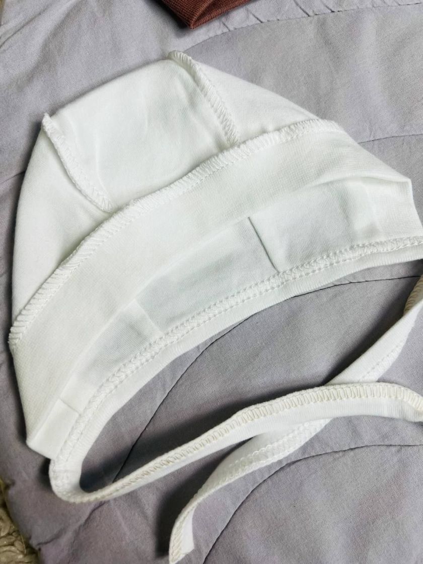 ❤ Комплект 4ка з боді інтерлок, "Листячко". Колір - Шоколадний з хмаринкою (#2779112) ✓ Anna Konvert