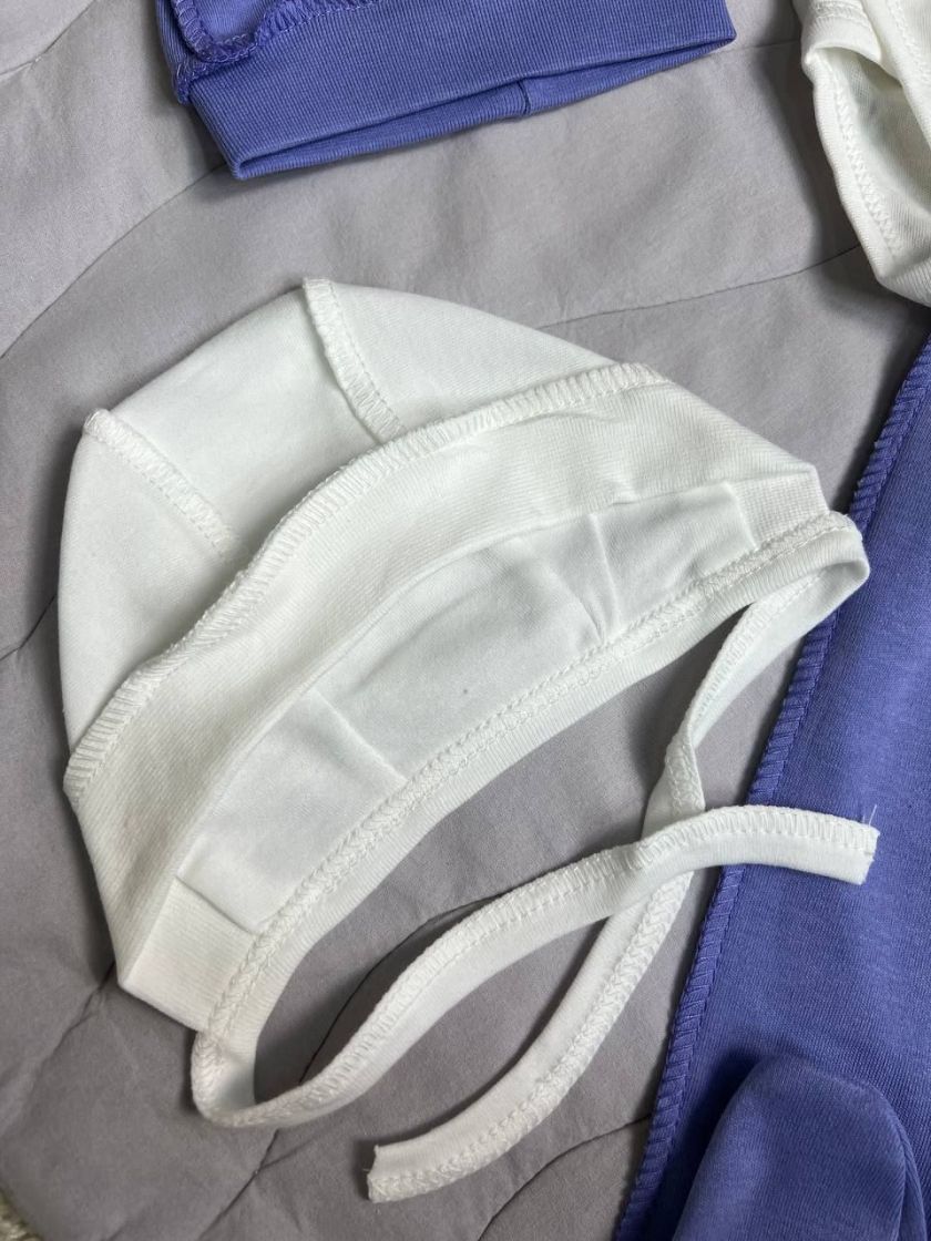 ❤ Комплект 4ка з боді інтерлок, "Листячко". Колір - Фіолетовий (#75839272) ✓ Anna Konvert