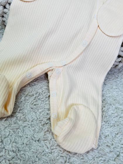 ❤ Чоловічок з шапочкою "Бархат" інтерлок. Колір - Пісочний. Розмір - 62см (#93046778) ✓ Anna Konvert 2