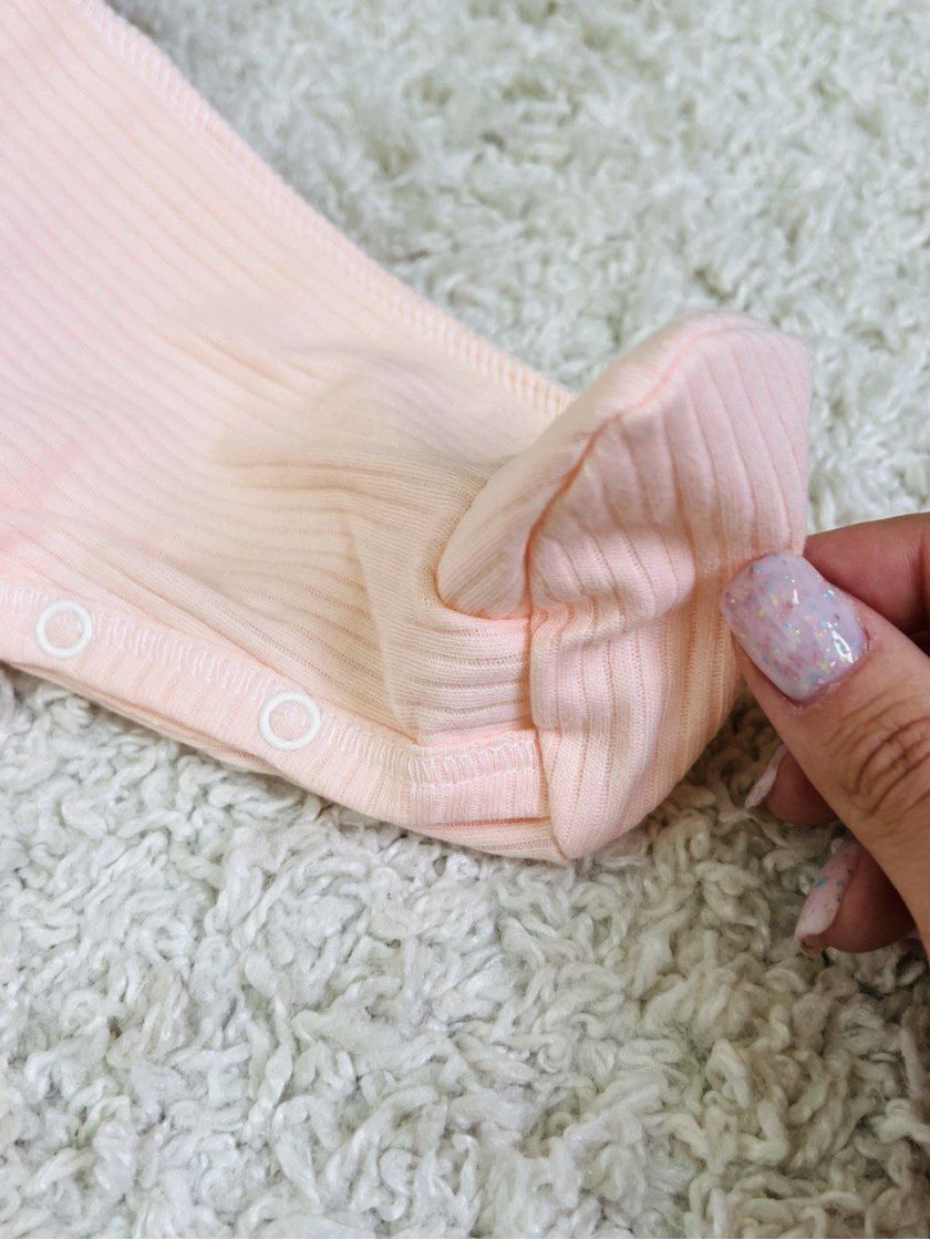 ❤ Чоловічок з шапочкою "Бархат" інтерлок. Колір - Персиковий. Розмір - 62см (#93662449) ✓ Anna Konvert