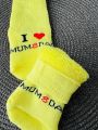 ❤ Шкарпетки Ilovedad, 3-6міс. Колір - Жовтий. Матеріал - Махра (#16404097) ✓ Anna Konvert