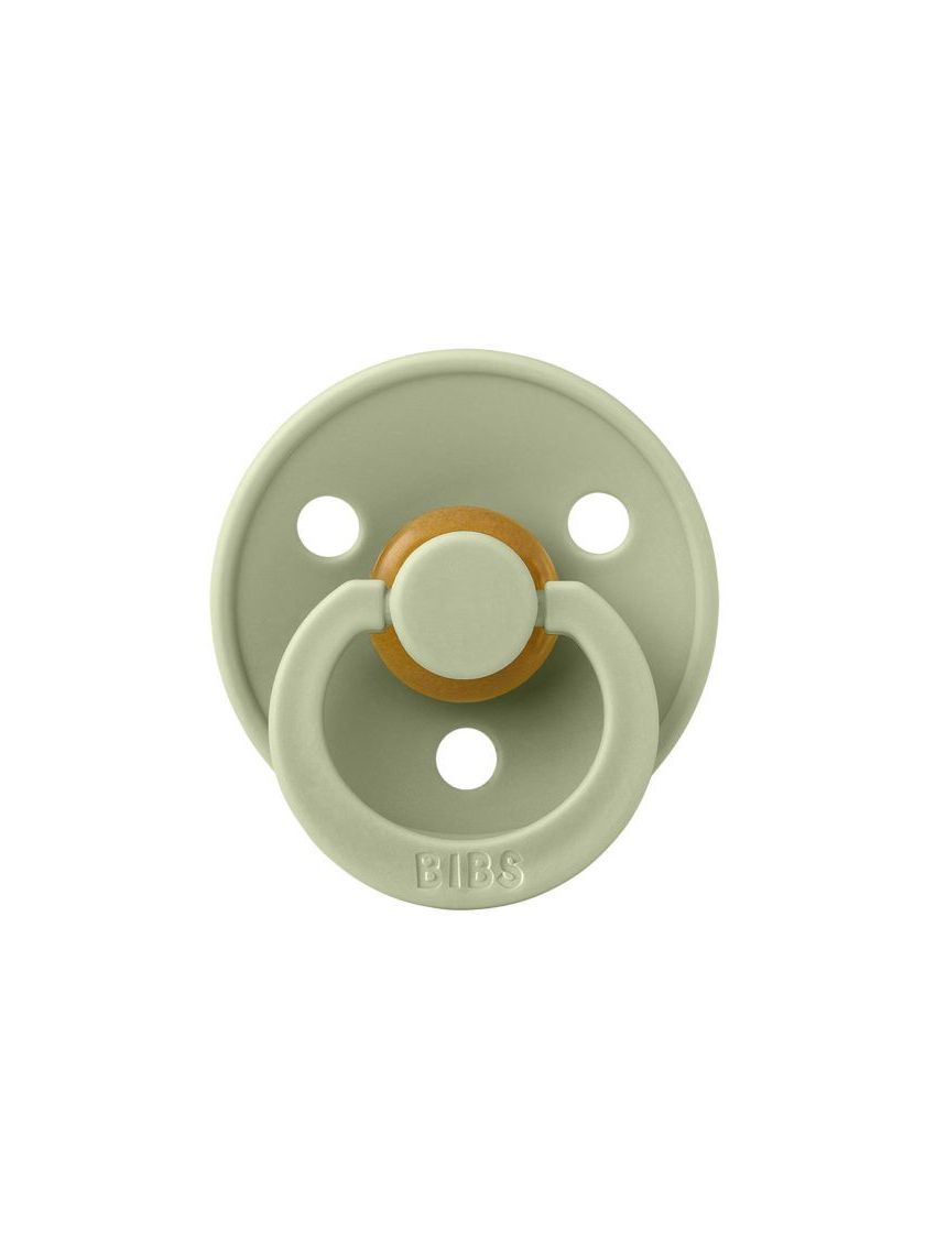 ❤ Соска пустушка BIBS Colour Latex Round (кругла). Колір - Sage. Розмір - 6-18 міс (#39653093) ✓ Anna Konvert