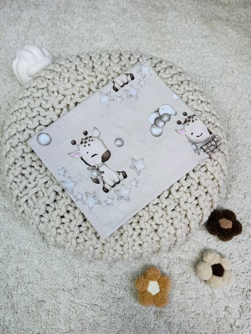 ❤ Пелюшки бавовняні. Принт - Жираф на бежевому (#55903414) ✓ Anna Konvert