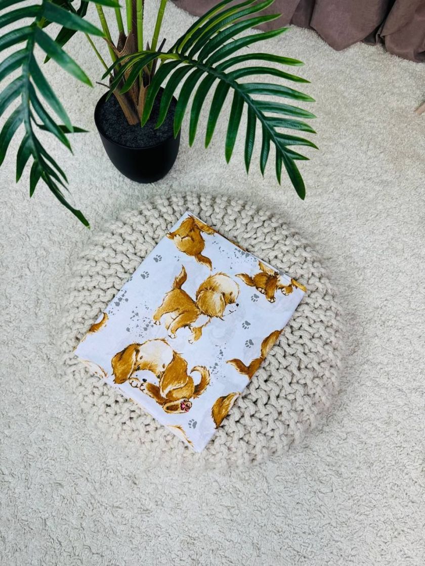 ❤ Пелюшки Ситцеві 85 см на 105 см. Принт - Песики бежеві (#64195720) ✓ Anna Konvert