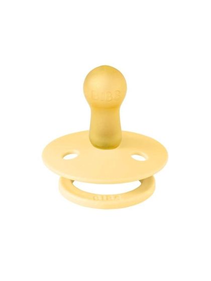 ❤ Соска пустушка BIBS Colour Latex Round (кругла). Колір - Pale Butter. Розмір - 6-18 міс (#60209008) ✓ Anna Konvert 2