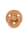 ❤ Соска пустушка BIBS Colour Latex Round (кругла). Колір - Pumpkin. Розмір - 6-18 міс (#79578046) ✓ Anna Konvert