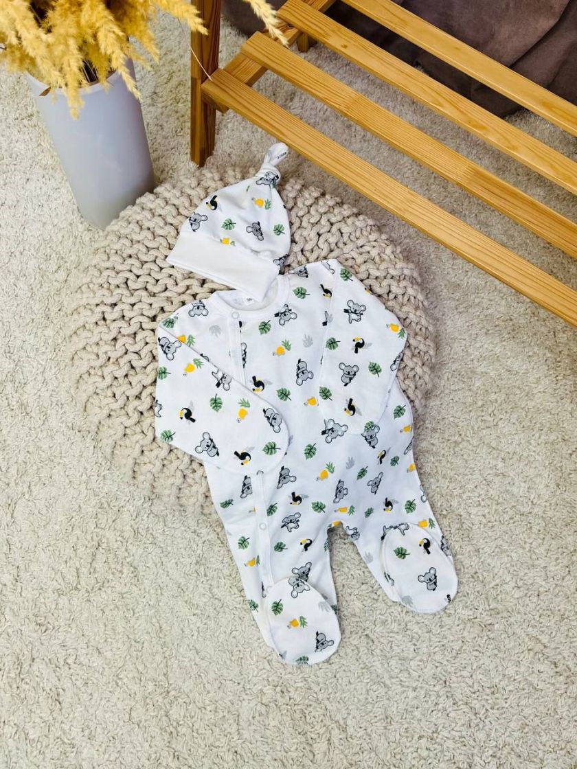 ❤ Чоловічок з шапочкою байка, 56-62см. Принт - Коала, черепаха малі (#21411628) ✓ Anna Konvert