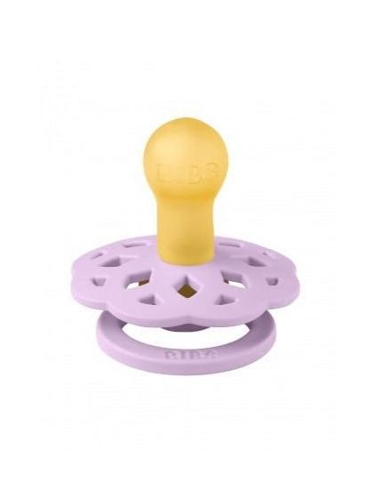 ❤ Соска пустушка BIBS Pacifier Boheme Latex Size 1, 0-6 міс. Колір - Violet Sky (#210291) ✓ Anna Konvert 2