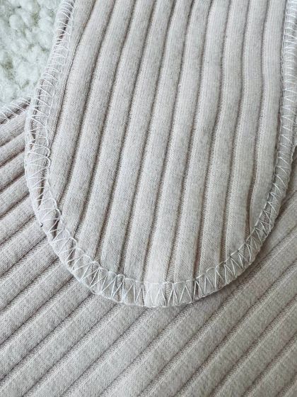 ❤ Чоловічок з шапочкою "Бархат" смужка. Колір - Бежевий. Розмір - 56см (#815 (15)) ✓ Anna Konvert 2