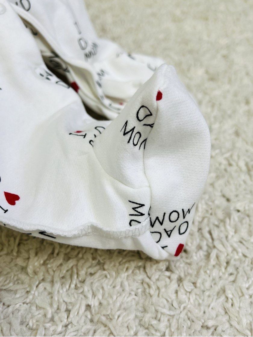 ❤ Чоловічок байка. Колір - I love mom dad. Розмір - 56-62см (#0907 (1)) ✓ Anna Konvert