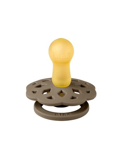 ❤ Соска пустушка BIBS Pacifier Boheme Latex Size 1, 0-6 міс. Колір - Dark Oak (#8662998) ✓ Anna Konvert 2