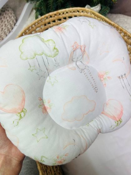 ❤ Ортопедична подушка. Принт - Зайка, кулька сердечко рожеве (#41805081) ✓ Anna Konvert 2