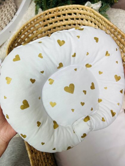 ❤ Ортопедична подушка. Принт - Сердечка золоті (#67782172) ✓ Anna Konvert 2