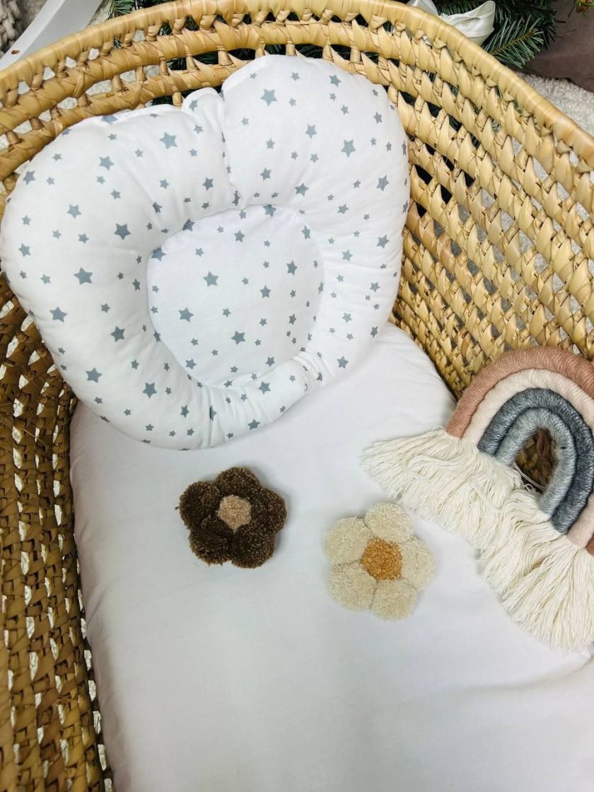 ❤ Ортопедична подушка. Принт - Зірки сірі маленькі (#13426856) ✓ Anna Konvert