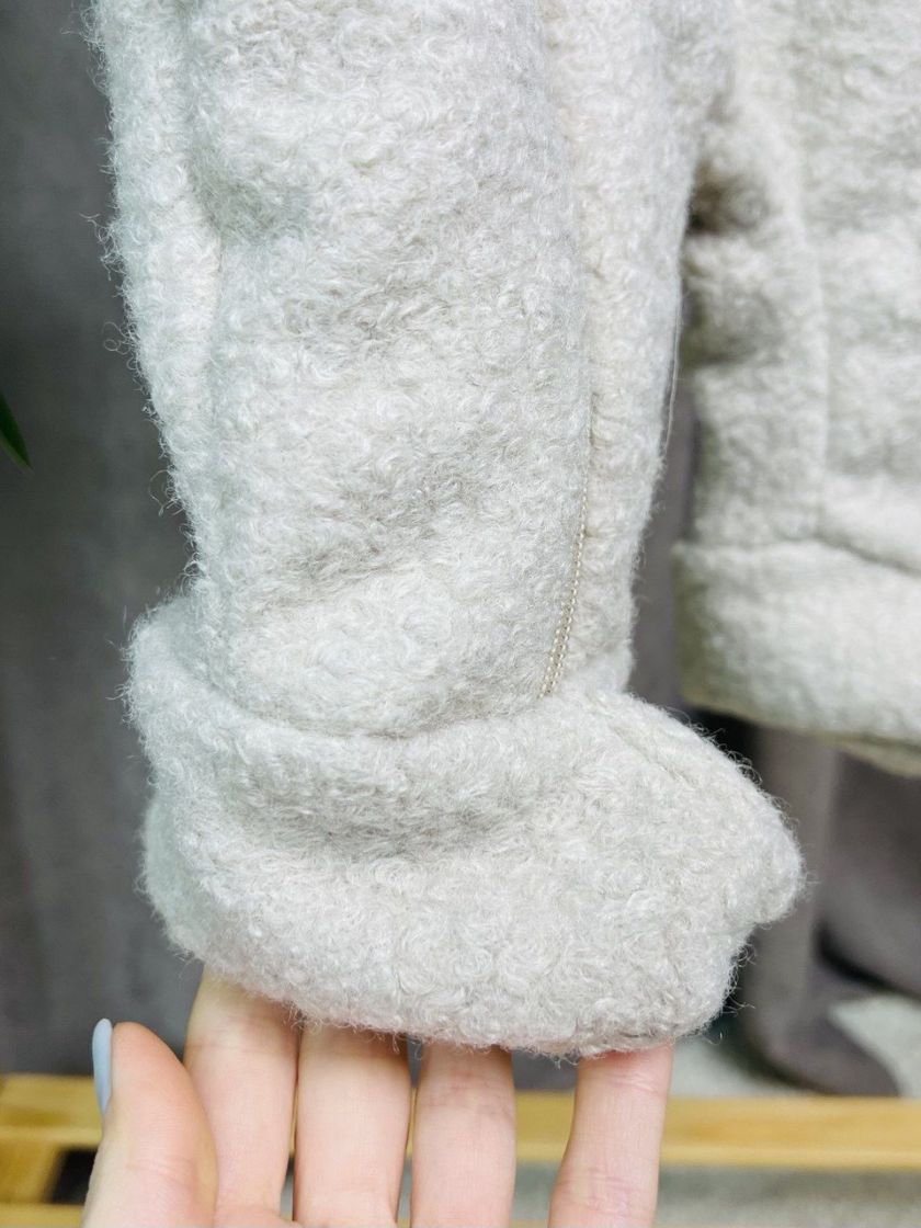 ❤ Комбінезон утеплений дитячий, "Каракуль". Колір - Бежевий. Розмір - 3-6 (#72352569) ✓ Anna Konvert