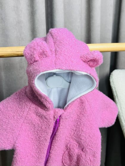 ❤ Комбінезон утеплений дитячий, "Каракуль". Колір - Рожевий. Розмір - 6-9 (#48575060) ✓ Anna Konvert 2