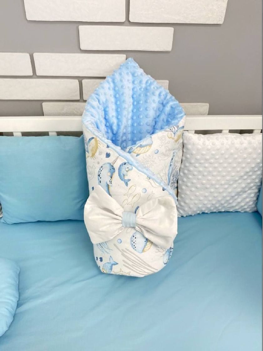 ❤ Набір у ліжко на 3 боки. Принт - Морський (#56676222) ✓ Anna Konvert