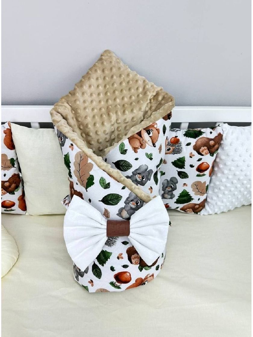 ❤ Набір у ліжко на 3 боки. Принт - Лісні звірі (#69966973) ✓ Anna Konvert