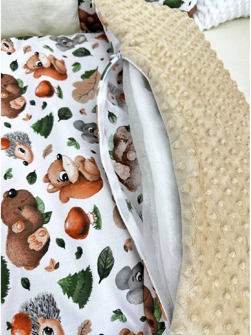 ❤ Набір у ліжко на 3 боки. Принт - Лісні звірі (#69966973) ✓ Anna Konvert