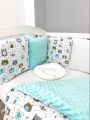 ❤ Набір у ліжко на 3 боки. Принт - Ведмедики м'ятні (#13754658) ✓ Anna Konvert