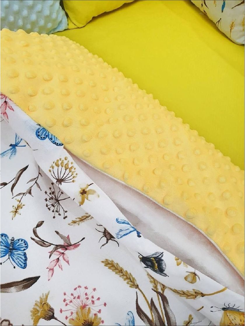 ❤ Набір у ліжко на 3 боки. Принт - Жовто-блакитний з колосками (#76184996) ✓ Anna Konvert