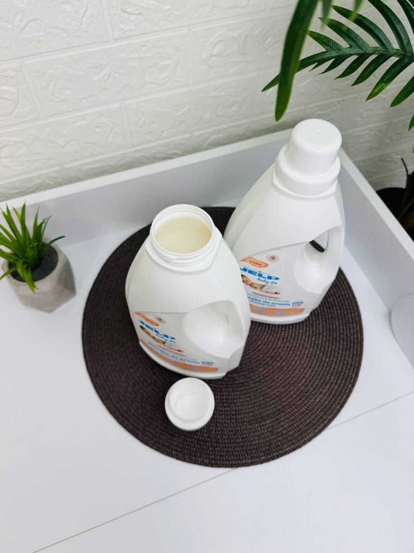 ❤ Гіпоалергенне молочко, дитячий рідкий порошок, для прання кольорового 1,5 л, 0+ JELP (#0070) ✓ Anna Konvert