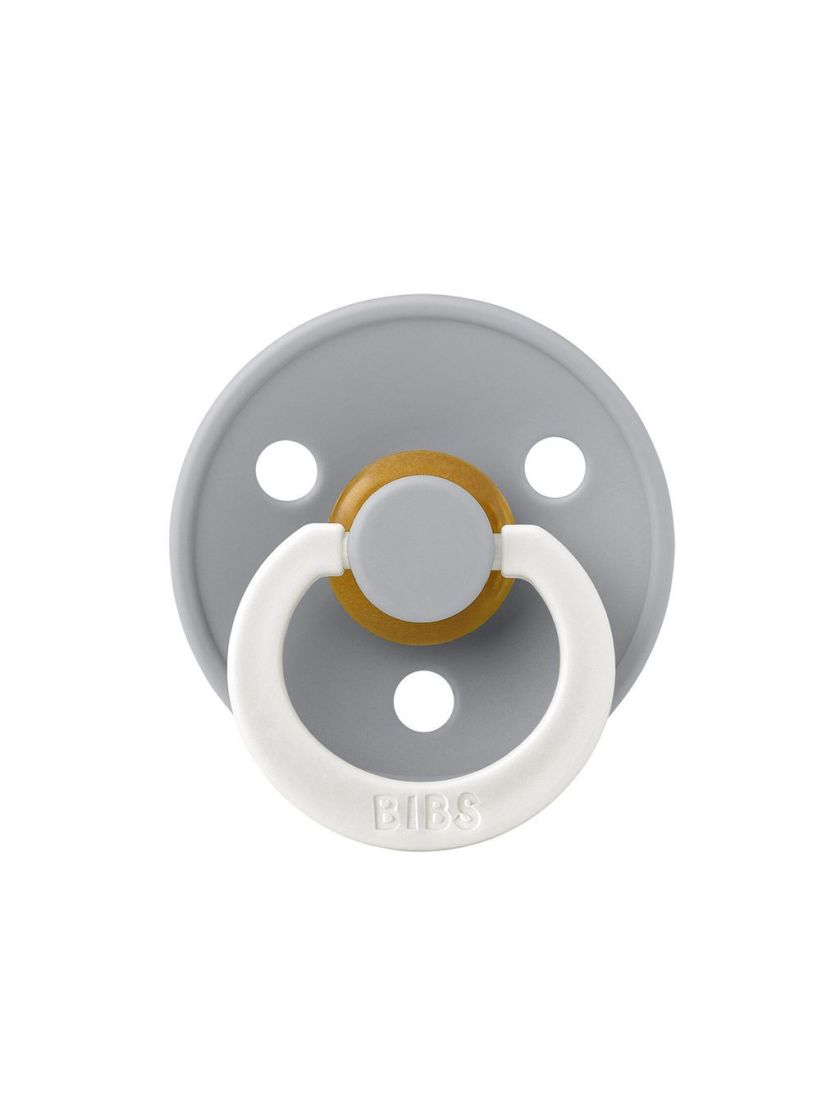 ❤ Соска пустушка BIBS, вушко світиться в темряві, Pacifier Colour Latex. Колір - Cloud GLOW. Розмір - 0-6 (#100272) ✓ Anna Konve