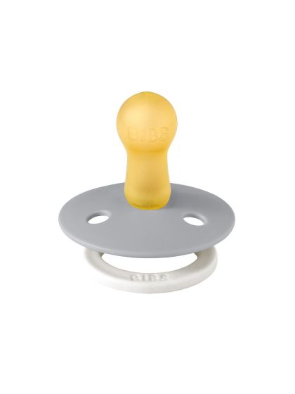 ❤ Соска пустушка BIBS, вушко світиться в темряві, Pacifier Colour Latex. Колір - Cloud GLOW. Розмір - 0-6 (#100272) ✓ Anna Konve 2