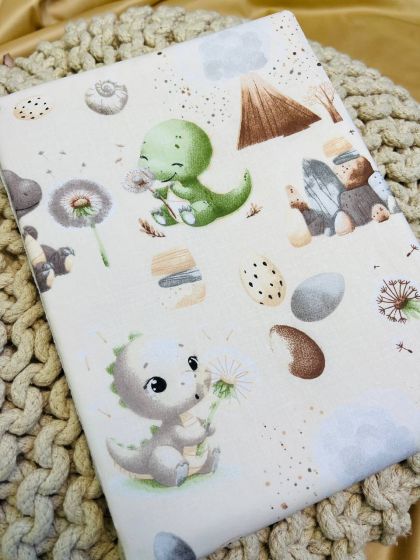 ❤ Пелюшки непромакаючі 100*80см. Принт - Дино з кульбабкою (#91314729) ✓ Anna Konvert 2