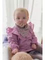 ❤ Пустушка BIBS x Liberty Colour Latex Round (кругла), 2 в упаковці, 0-6 міс. Колір - Eloise Blush / Ivory (#11011102) ✓ Anna Ko