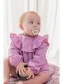 ❤ Пустушка BIBS x Liberty Colour Latex Round (кругла), 2 в упаковці, 0-6 міс. Колір - Eloise Blush / Ivory (#11011102) ✓ Anna Ko