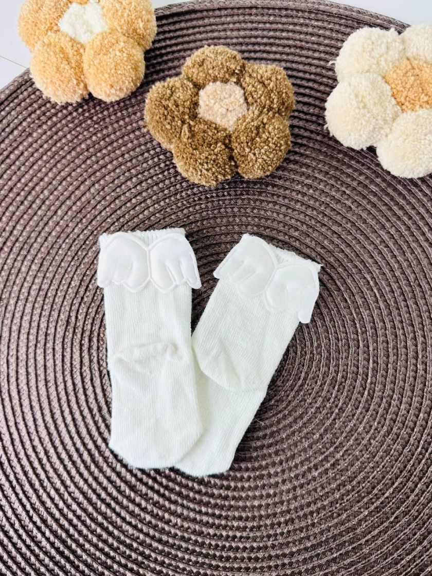 ❤ Шкарпетки без утеплення "Янголята". Колір - Молочний (#46200988) ✓ Anna Konvert