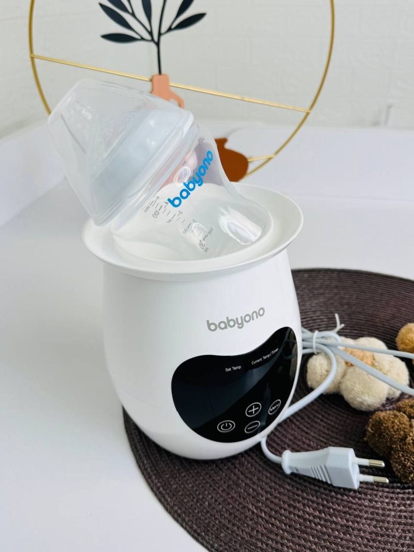 ❤ Електричний підігрівач NATURAL "2в1" з дисплеєм та функцією стерилізації (Білий)"Babyono" (#8516797000) ✓ Anna Konvert