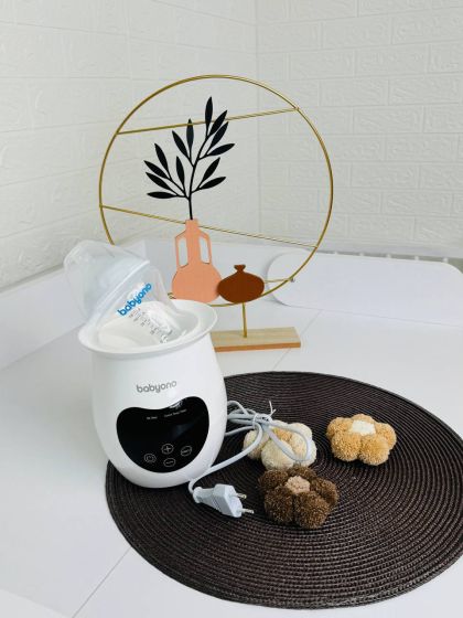 ❤ Електричний підігрівач NATURAL "2в1" з дисплеєм та функцією стерилізації (Білий)"Babyono" (#8516797000) ✓ Anna Konvert 2