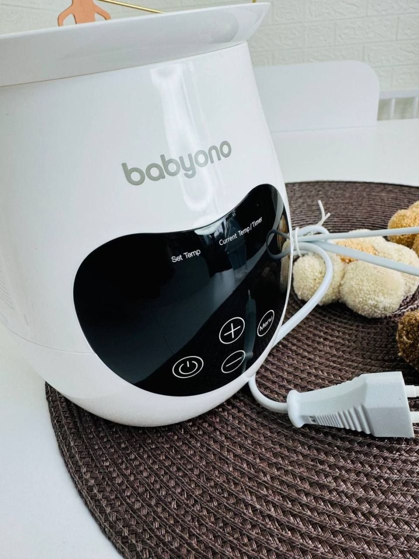 ❤ Електричний підігрівач NATURAL "2в1" з дисплеєм та функцією стерилізації (Білий)"Babyono" (#8516797000) ✓ Anna Konvert